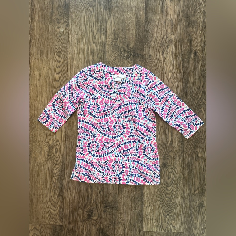 Vineyard Vines Multicolored Tunic - Size 4